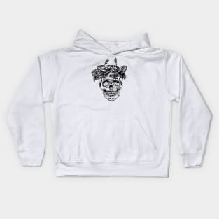 Rose Skull Kids Hoodie